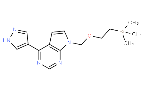 91701 - trimethyl-[2-[[4-(1H-pyrazol-4-yl)pyrrolo[2,3-d]pyrimidin-7-yl]methoxy]ethyl]silane | CAS 941685-27-4